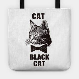 Cat, Black Cat. Tote