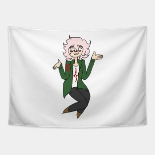 Komaeda Nagito Danganronpa Chibi Sticker, Pin, + Others Tapestry