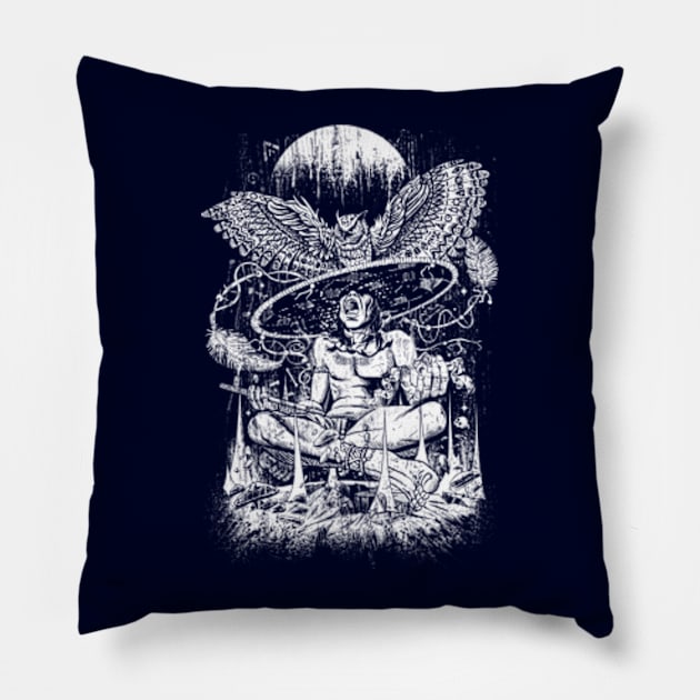 Spirit Owl Pillow by qetza