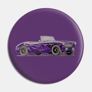 Classic car Pin