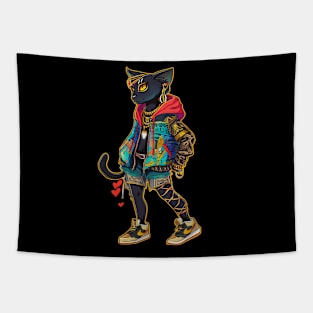 colorful egyptian god Tapestry