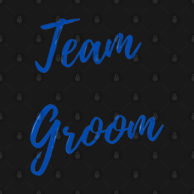 Team Groom by boldstuffshop