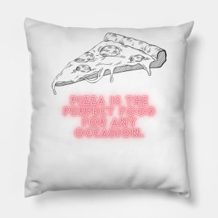 Pizza Love: Inspiring Quotes and Images to Indulge Your Passion 24 Pillow