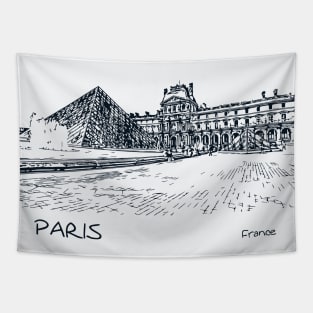 Paris - France Tapestry