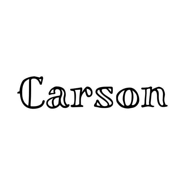 Carson by gulden