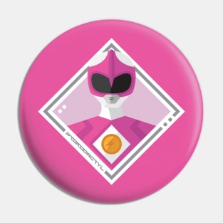 Pink Pterodactyl Ranger Pin