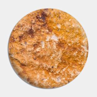 Dried Orange Clay Texture Surface Pin