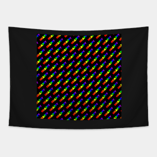 Happy | #HAPPY  | Hashtag Pattern Tapestry