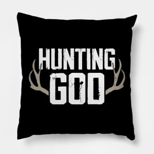 Hunting God T shirt For Women Pillow