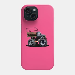 Cartoon monster truck Phone Case