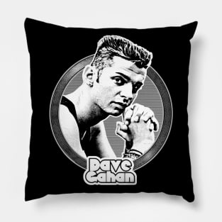 Dave Gahan //  Retro 80s Fan Artwork Design Pillow