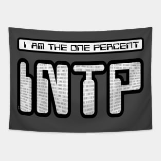 INTP - I Am The One Percent (Binary) Tapestry