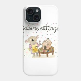 seasons eatings koala Phone Case