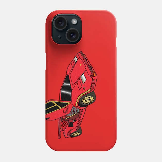 Lamborghini Countach Phone Case by Dwils7924