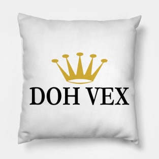 DOH VEX - IN BLACK - FETERS AND LIMERS – CARIBBEAN EVENT DJ GEAR Pillow