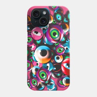 Monster Eyes Party Phone Case