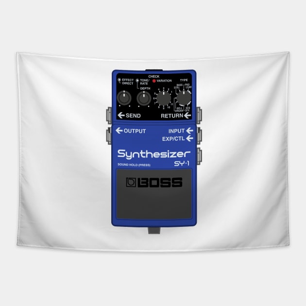 Boss SY-1 Synthesizer Guitar Effect Pedal Tapestry by conform