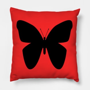 Butterfly redness Pillow