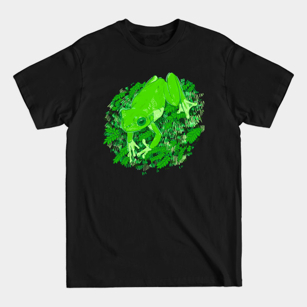 Discover Green Frog - Green Frog - T-Shirt