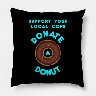 Donate a Donut Pillow