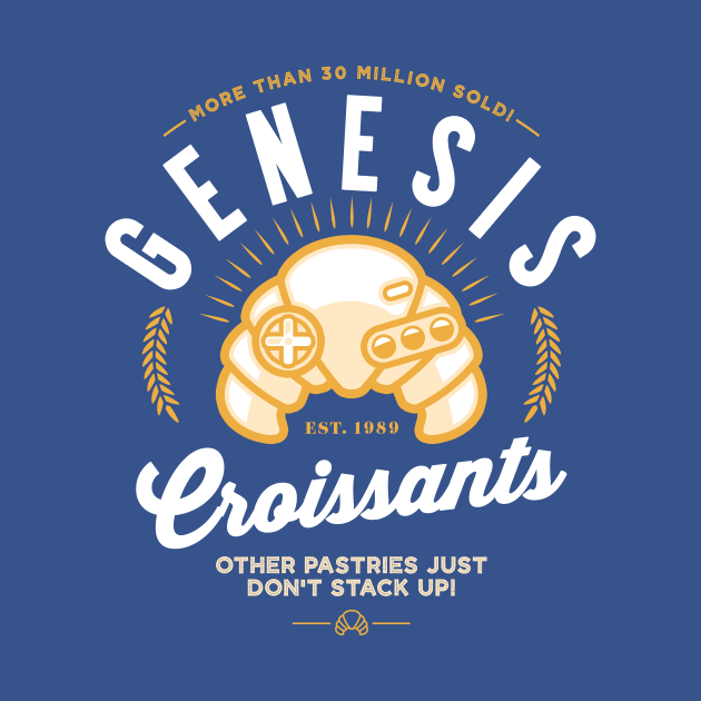 'Genesis Croissants' illustration by STierney