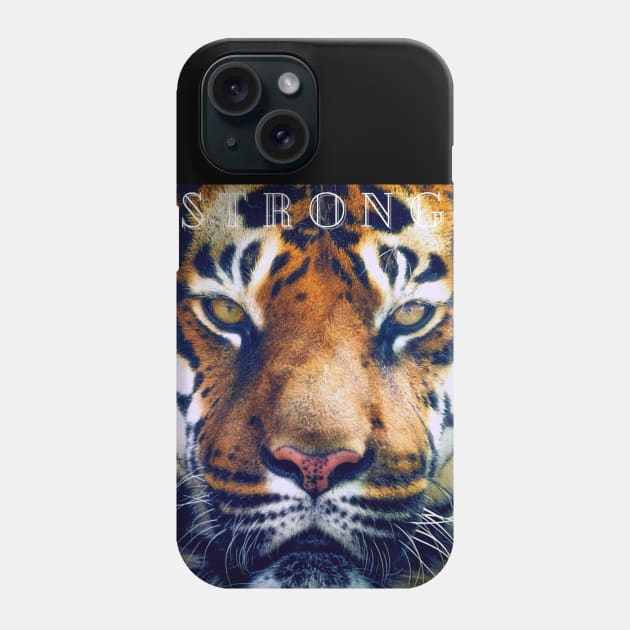 Be strong Phone Case by Crazy Art :3