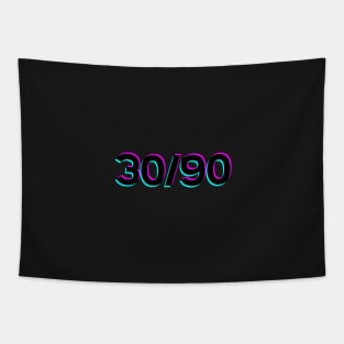 30/90 tick tick boom Tapestry