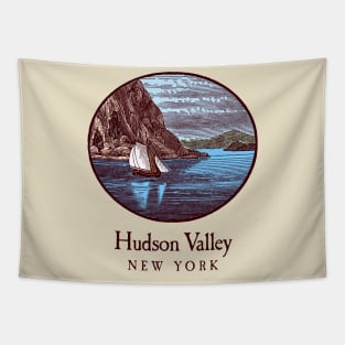 Hudson River Valley Storm King For Light Backgrounds Tapestry