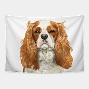 Cavalier King Charles Spaniel - Watercolour Blenheim Tapestry