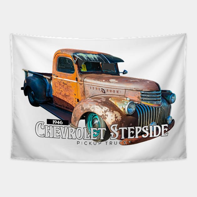 1946 Chevrolet Stepside Pickup Truck Tapestry by Gestalt Imagery