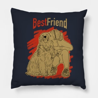 Best friend relationship Pillow