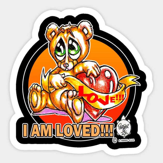 i am loved teddy bear