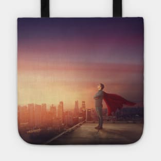 motivated superhero Tote