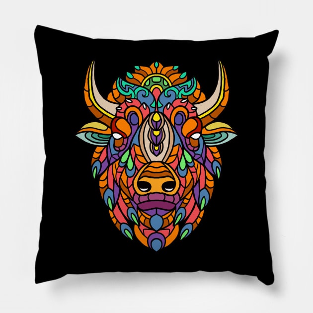 Bison Pillow by TylerMade