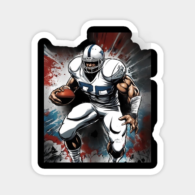 Hail Mary American Football Magnet by animegirlnft