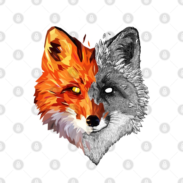 Fox GeoSketch by pxl_g