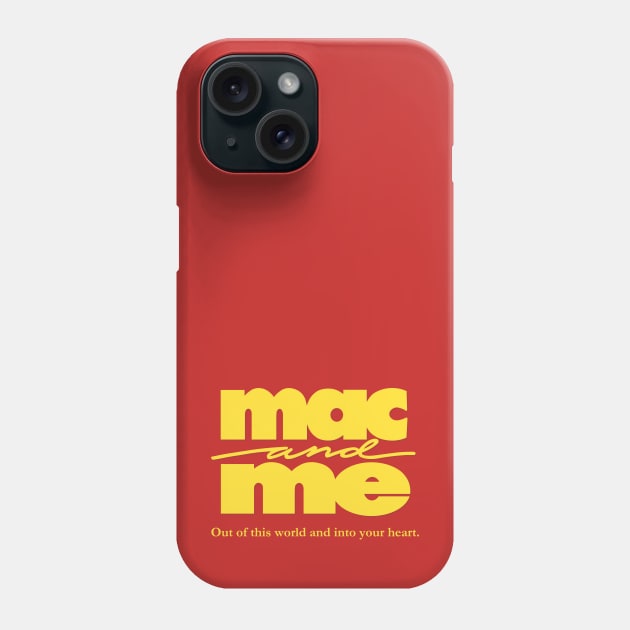 Mac and Me (vers. A) Phone Case by DCMiller01