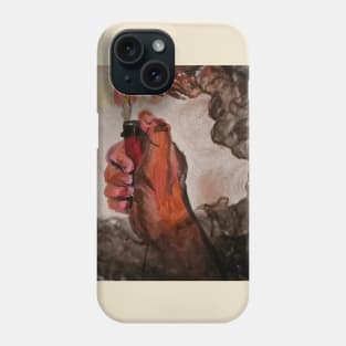 "Freedom" - Feuerzeug im Rauch Phone Case