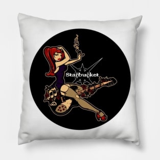 Starbucket Guitar Pillow