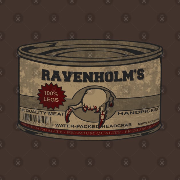 Ravenholm's canned Headcrab by Azafran