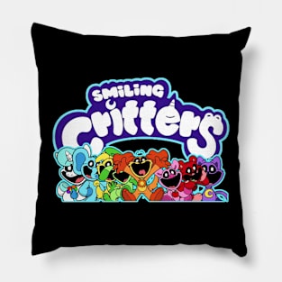 Family Cartoons - Smiling Critters Pillow