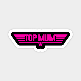 Top Mum pink print Magnet