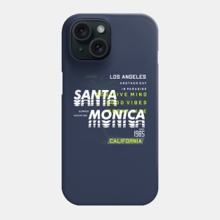 Los Angeles Santa Monica Phone Case