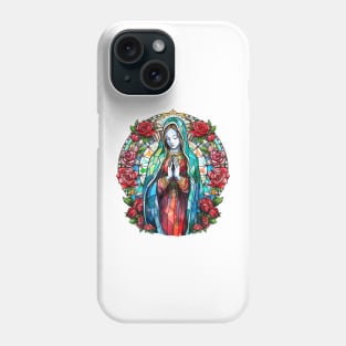 Glassart La Virgen de Guadalupe Phone Case