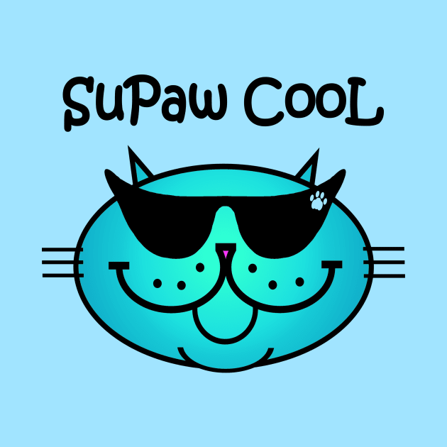 SuPaw CooL - Blue by RawSunArt