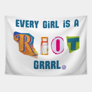 Riot Grrrl Tapestry