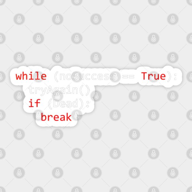 Algorithm of success | Python Coding - Python Programming - Sticker ...