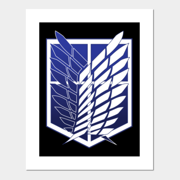 Attack On Titan Wings Of Freedom Logo Attack On Titan Posters And Art Prints Teepublic All from our global community of graphic designers. attack on titan wings of freedom logo