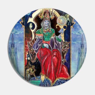 NEUROMANCER MAGICIAN KING, Fantasy Realms Pin