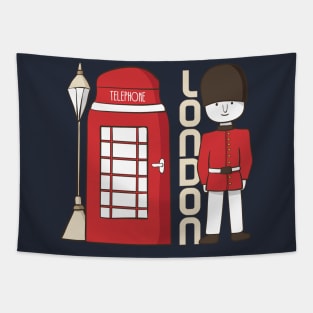 London Souvenir Gift Tapestry